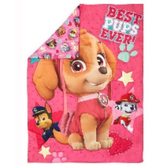 PAW Patrol Skye Best Pups Ever 4-Piece Toddler Bedding Set🆕SHIPS FAST📦🏃🏻💨⚡ - Picture 2 of 14